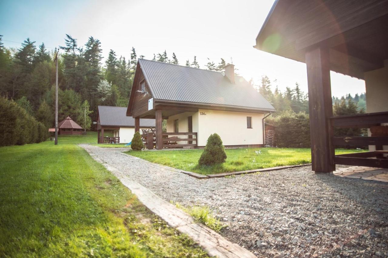 Domki Pod Lasem Villa Lesko Kültér fotó